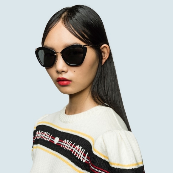MIU MIU Cateye Sunglasses - Picture 1 of 10